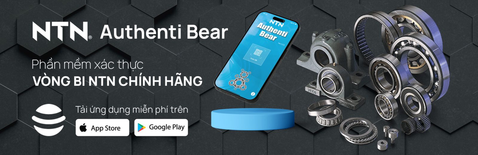 Authenti Bear - Ứng dụng kiểm tra vòng bi NTN tin cậy